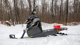 The First Stand Up Snowmobile - Widescape WS250