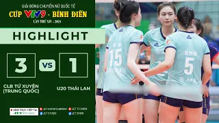 🔥 [HIGHLIGHT] CLB Tứ Xuyên (Trung Quốc) VS UH20 Thái Lan | Cúp VTV9 - Bình Điền 2024