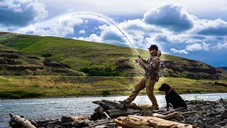 Bank Fishing for River Monsters | Snake River, Washington