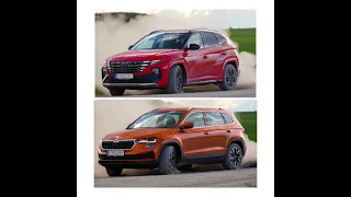 TEST: Škoda Karoq 2.0 TDI 4x4 vs Hyundai Tucson 1.6 CRDi Mild Hybrid 4x4