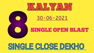 Kalyan 30/06/2021 single Jodi trick don't miss second touch line ( #johnnysattamatka ) 2021