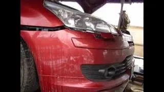 Передний бампер Citroen C4. Front bumper Citroen C4