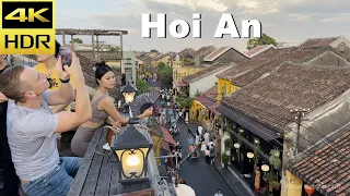 4K HDR | Hoi An Walking Tour - 1 Hour Tour With Captions & Binaural Sound | Vietnam 2023