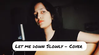 Alec Benjamin - Let Me Down Slowly (Tarannum Ahmed Cover)