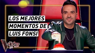 The BEST MOMENTS of LUIS FONSI as a coach in La Voz