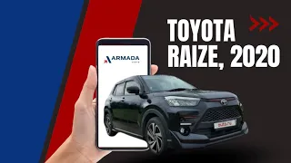 Продажа Toyota Raize, 2020 год во Владивостоке, ПРОБЕГ 29т.км, аукцион 4В, стоимость 1.45 🍋