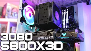 How To Build an EPIC COST-EFFECTIVE HIGH-END PC! (ft. AMD 5800X3D & RTX 3080!) With Benchmarks! [4K]