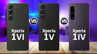 Sony Xperia 1 VI VS Sony Xperia 1 V VS Sony Xperia 1 IV