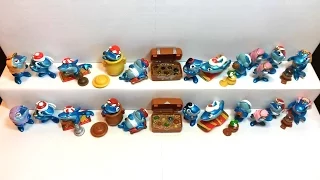 Squalibaba Test Series (1995) & Europe (1995) VERY RARE!!! Kinder Surprise Eggs