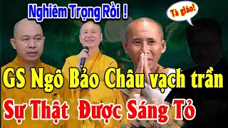 🔴Tin Mới! Bất Ngờ Giáo Sư Ngô Bảo Châu Lên Tiếng Về Vụ Việc Thầy Thích Minh Tuệ - Xin Cầu Nguyện