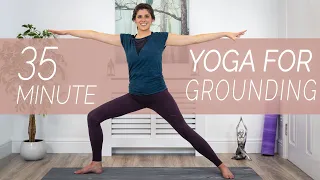 Yoga For Grounding - 35 Minutes - Sacred Lotus Yoga