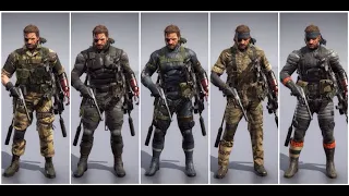 sneaking suit rankings for the mgs series