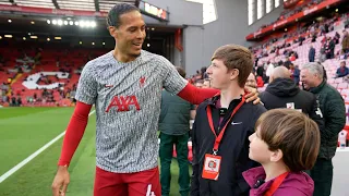 Virgil van Dijk & Cadbury UK help one lucky young fan!