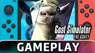 Goat Simulator: The GOATY | First 15 Minutes on Switch