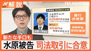 水原一平被告が司法取引に合意、大谷選手の口座から不正送金等の罪、今後の司法手続きは？【Nスタ解説】｜TBS NEWS DIG