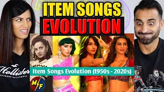EVOLUTION OF ITEM SONGS (1950s - 2020s) REACTION!! || Most Popular Item Songs Each Decade || MUZIX