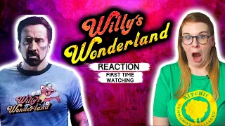 WILLY'S WONDERLAND (2021) MOVIE REACTION! FIRST TIME WATCHING!