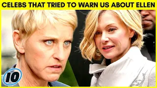 Celebrities That Tried To Warn Us About Ellen DeGeneres | Marathon