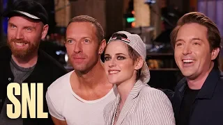 Can Someone Please Take a Picture of Kristen Stewart, Coldplay & Beck Bennett? - SNL