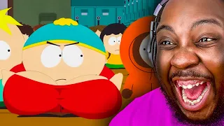 Cartman being MENACE in South Park!