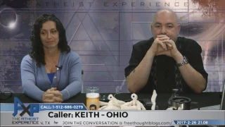 Has Evidence for the Supernatural | Keith - Ohio | Atheist Experience 21.08