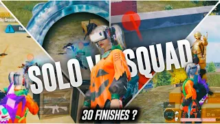 Solo vs Squad 30 Kills Challenge | 5 Finger Claw | FRAUD GAMING #pubgmobile #bgmi #youtube #pubg