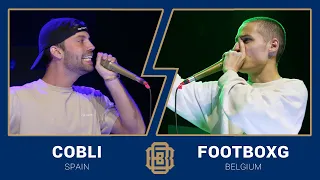 Beatbox World Championship 🇪🇸 Cobli vs FootboxG 🇧🇪 Best16