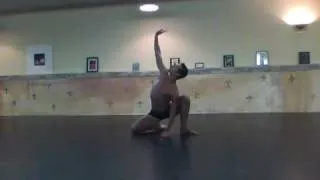 MCDC dancer Geo Macia rehearsing Dying Swan