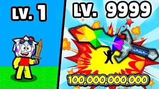 РОБЛОКС, НО КАЖДУЮ СЕКУНДУ +100,000,000,000 УРОНА! ROBLOX Every Second You Get +1 Damage