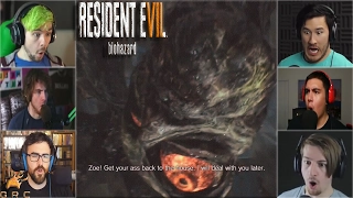 Gamers Reactions to Jack's Mutated Form | Resident Evil 7: Biohazard