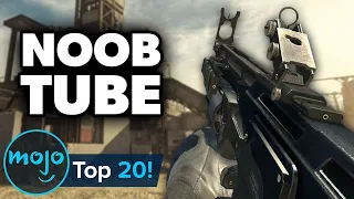 Top 20 Overpowered Weapons In Multiplayer Video Games