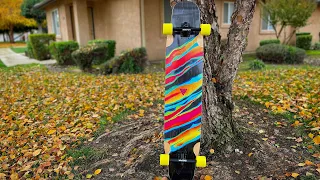 Landyachtz Stratus 46 Spectrum: a bright light in the world of Longboard dancing