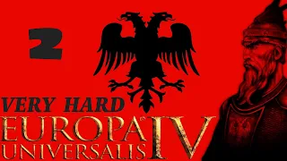 [2] Very Hard -  EU4 Arnavutluk | Albania or Iberia | 1.35 Domination