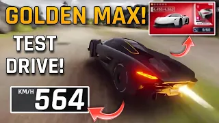 Asphalt 9: Koenigsegg Jesko Absolut Golden MAX Test Drive & Gameplay! 🤯