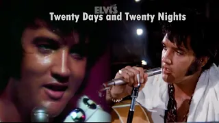 ELVIS PRESLEY - Twenty Days and Twenty Nights  (Rehearsal July 1970 & Las Vegas - August 1970) 4K