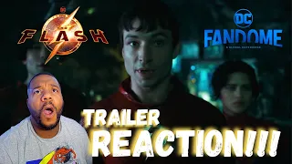 "THE OG BATMAN!!" | THE FLASH TEASER TRAILER REACTION!