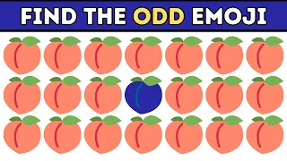 Find the Odd Emoji | Emoji Challenges | Test Your Eyes - 10