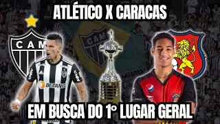 Galo busca 1° lugar geral da Libertadores contra o Caracas na Arena MRV