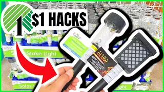 Dollar Tree Solar Light Hacks (DIYS so GENIUS)!