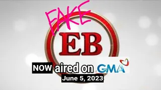 [June 5, 2023] FAKE Eat Bulaga aired on GMA-7 the biased Network