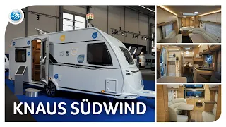 KNAUS SÜDWIND - Die Wohnwagen Ikone in der Grundrissübersicht