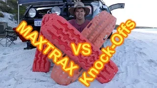 Maxtrax vs Knock-Off Recovery Tracks (Ebay X Bull)