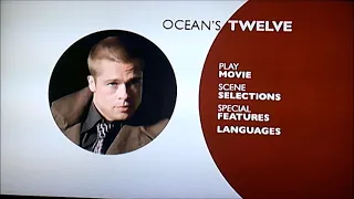 DVD Opening to Ocean's Twelve UK DVD