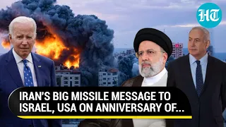 Iran: Missile Parade; Skydiving With Palestine Flag; 'Death To USA, Israel' Banners | Watch Why