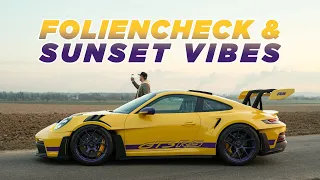 Foliencheck nach 1.000km | GT3RS being Wrapsign | RING POLICE