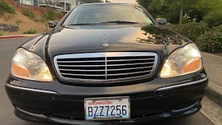 2000 Mercedes Benz S500 W220 Test Drive and is it worth getting one.