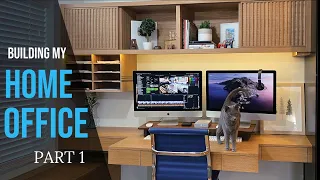 Home Office Built-in Desk PART 1