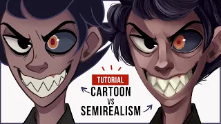 Shading Tutorial 🎓 Cartoon VS Semirealism + Rendering Techniques