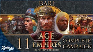 Age of Empires 2: Definitive Edition (PC) Bari | Full Campaign (No Commentary)