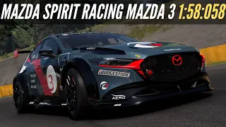 Gran Turismo 7: Daily Race Trial Mountain Reverse | Mazda Spirit Racing Mazda 3 Gr. 4 Hotlap [4K]